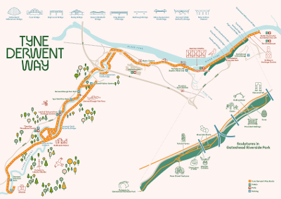 tdw__section--map Tyne Derwent Way map