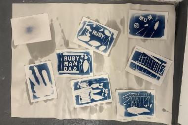 Print workshop with Dominic Smith